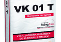 VK 01T Кладочный раствор с трасом для кладки и расшивки лицевого кирпича с коэффициентом водопоглощения 8-10%